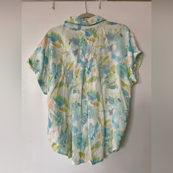 Linen Surf Shirt Anthropologie - Picture 7 of 7